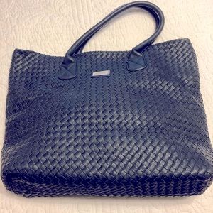 9 West Large Navy Tote
